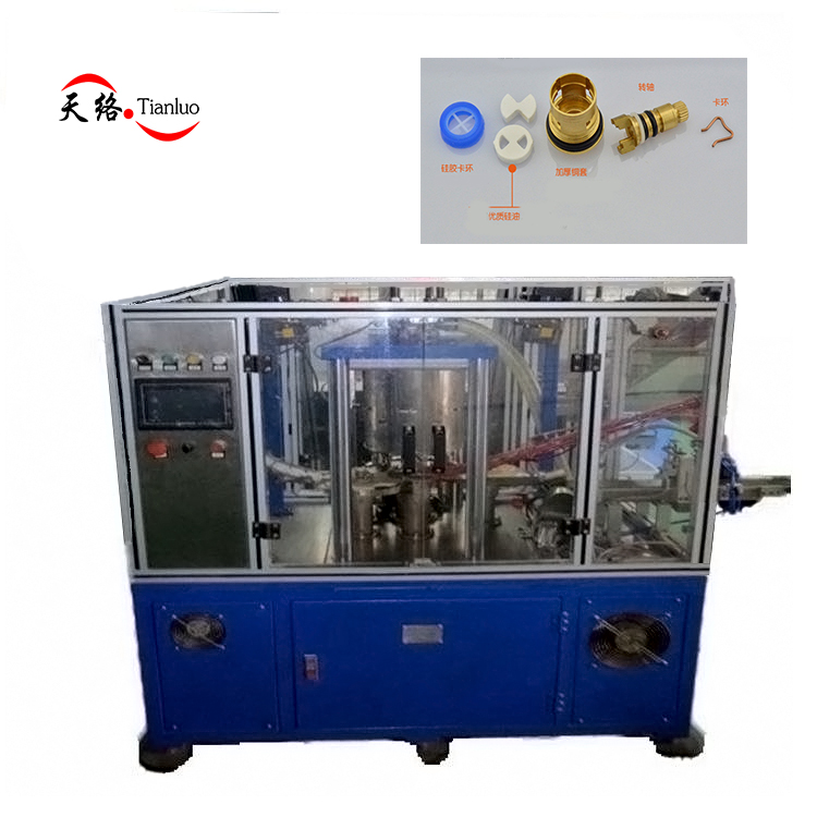 Ball valve assembly machine